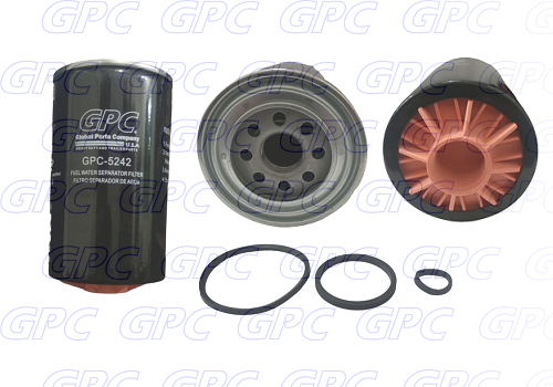 GPC-5242 FILTRO SEPARADOR DE AGUA FORD CARGO 1721 / WOLKSWAGEN / EXCAVADORA CASE IH - Imagen 1