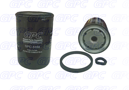 GPC-5358 FILTRO DE COMBUSTIBLE CARGO 1721 CUMMINS C 8.3L TURBO AFTERCOOLER/ FORD 7000 - Imagen 1