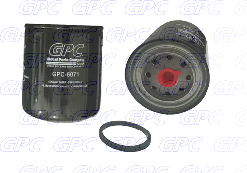 GPC-6071 FILTRO REFRIGERANTE FORD CARGO CUMMINS / VOLKSWAGEN / INTERNATIONAL / FORD 8000 - Imagen 1