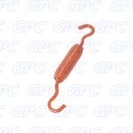 RESORTE HIERRO FRENO 2 PATICAS COLOR NARANJA