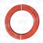 ROLLO MANGUERA DE NYLON 1/4X50MTS ROJA